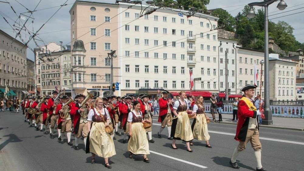 Festmarsch 80 Jahre Postmusik Salzburg 2018