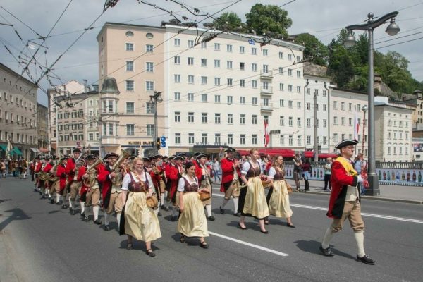 Festmarsch 80 Jahre Postmusik Salzburg 2018