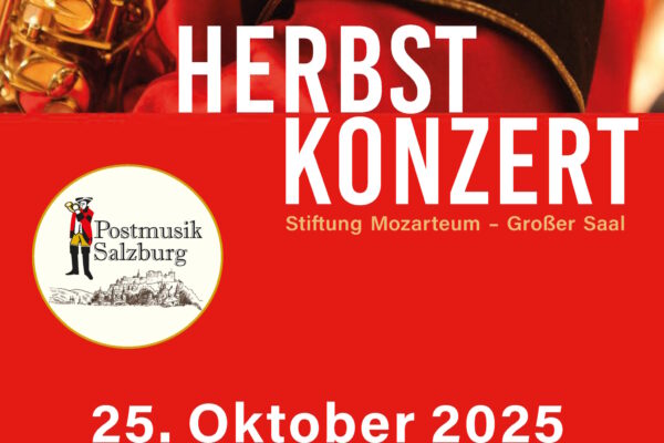 Sichern Sie sich Ihre Karten für das Herbstkonzert 2025