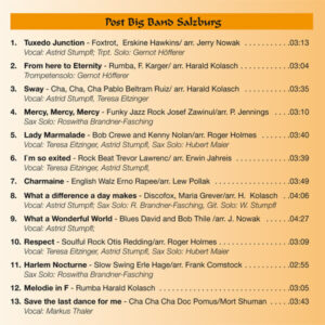 CD Rückseite 1 - 70 Jahre Postmusik Salzburg