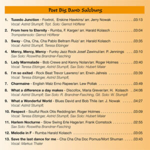 CD Rückseite 1 - 70 Jahre Postmusik Salzburg